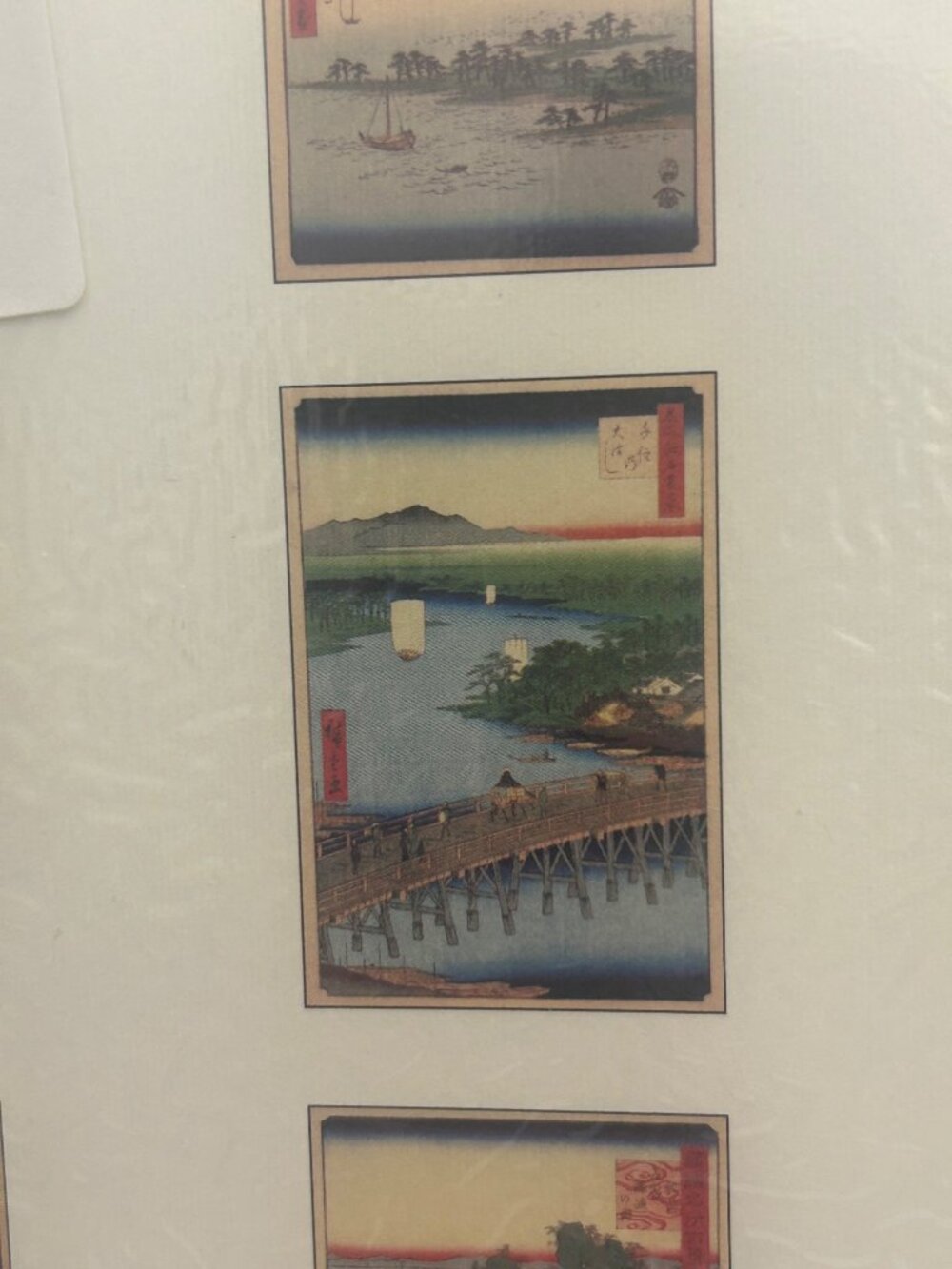 2003 Cavallini Japanese Woodblocks Calendar Loose Art Pages Missing January - Picture 7 of 16
